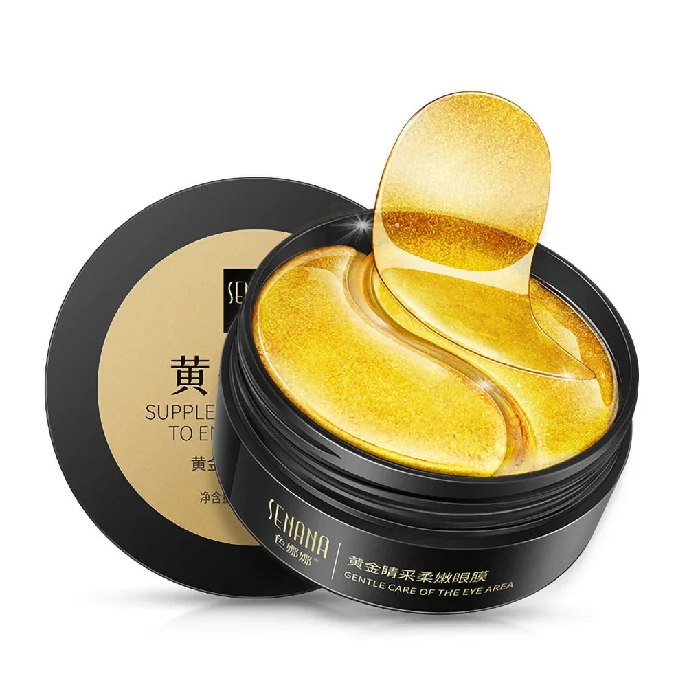 Skincare Products 24K Gold Hyaluronic Acid Eye Mask Remove Dark Eye Circles