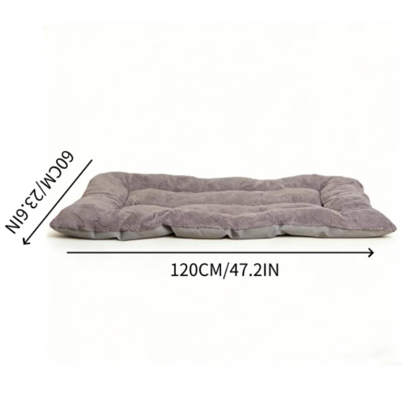 Extra Large Plush Dog Bed Sofa Thickened Super Soft Polyester Pet