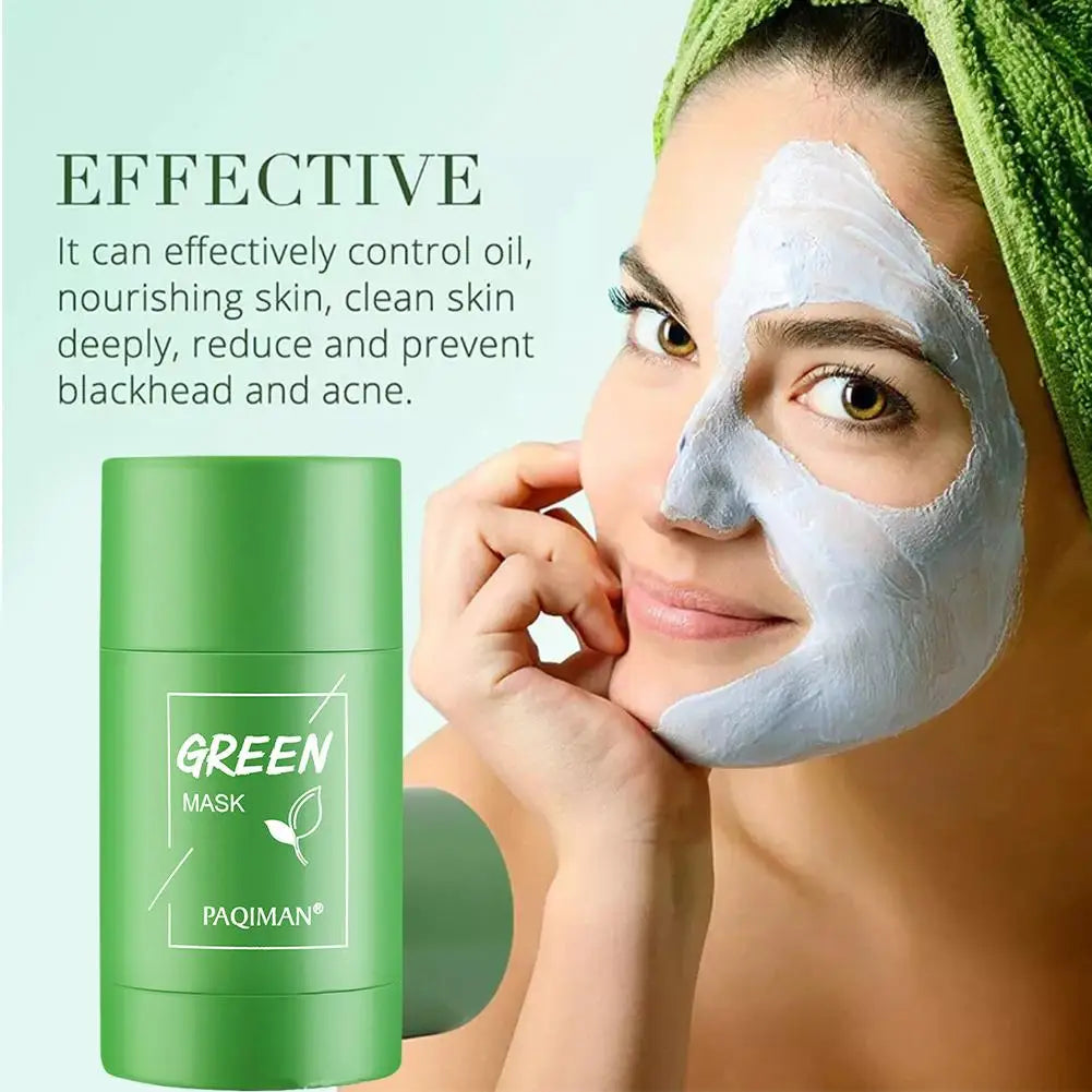 Green Tea Cleansing Stick Mask Face Clean Mask