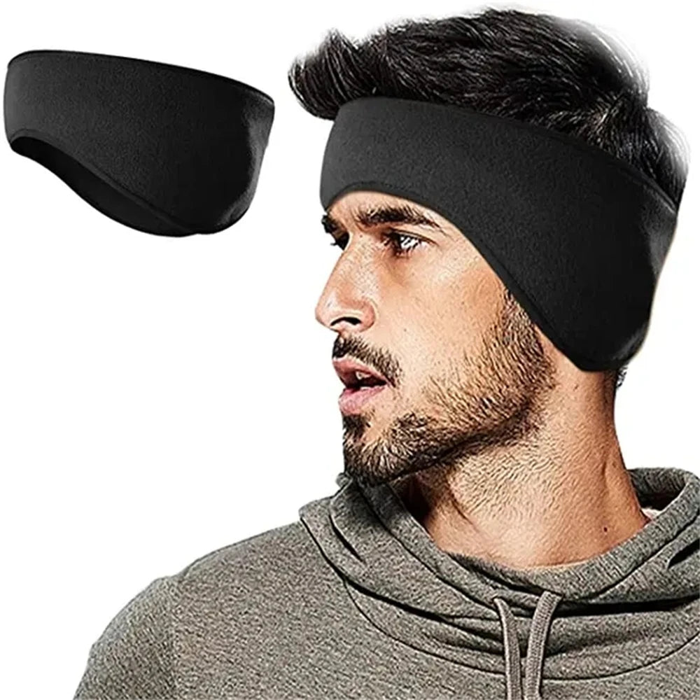 Winter Warmer Headband Breathable Windproof Sweatband Fleece Ear Cover Warmer Outdoor
